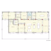 La case bambou maison style cr&eacute;ole grandes ouvertures et grande deuxi&egrave;me chambre