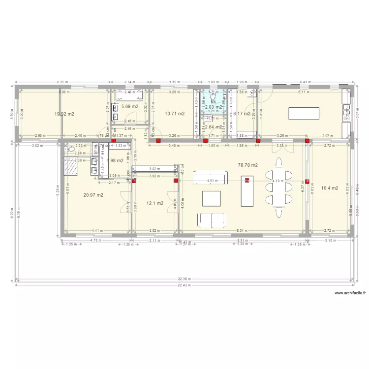 La case bambou maison style créole grandes ouvertures et grande deuxième chambre. Plan de La case bambou maison style créole grandes ouvertures et grande deuxième chambre. Plan de