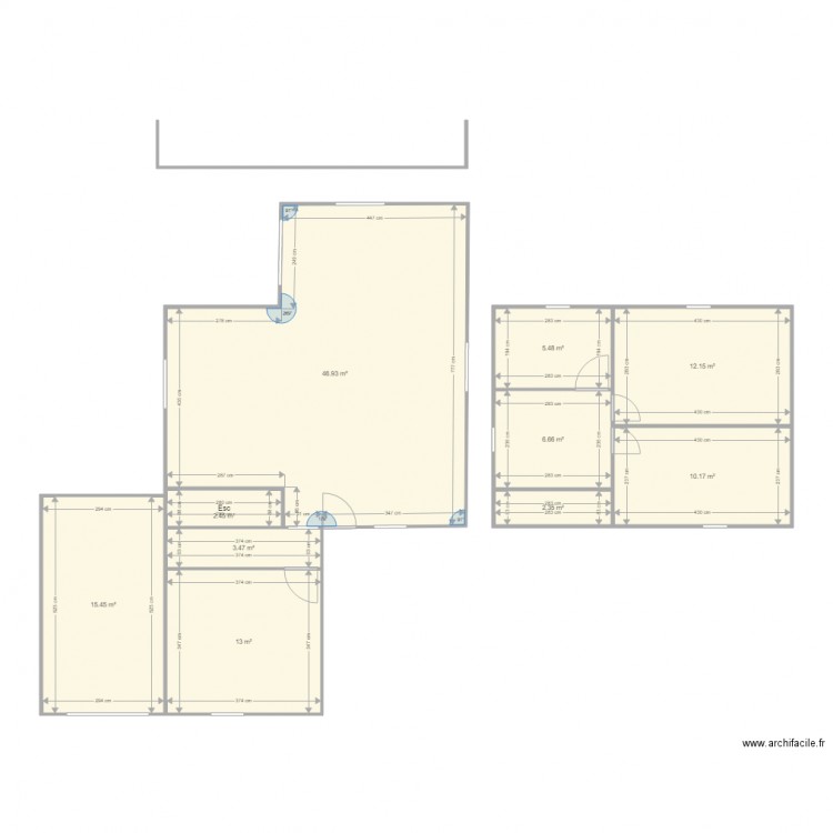 roche 1. Plan de 0 pièce et 0 m2