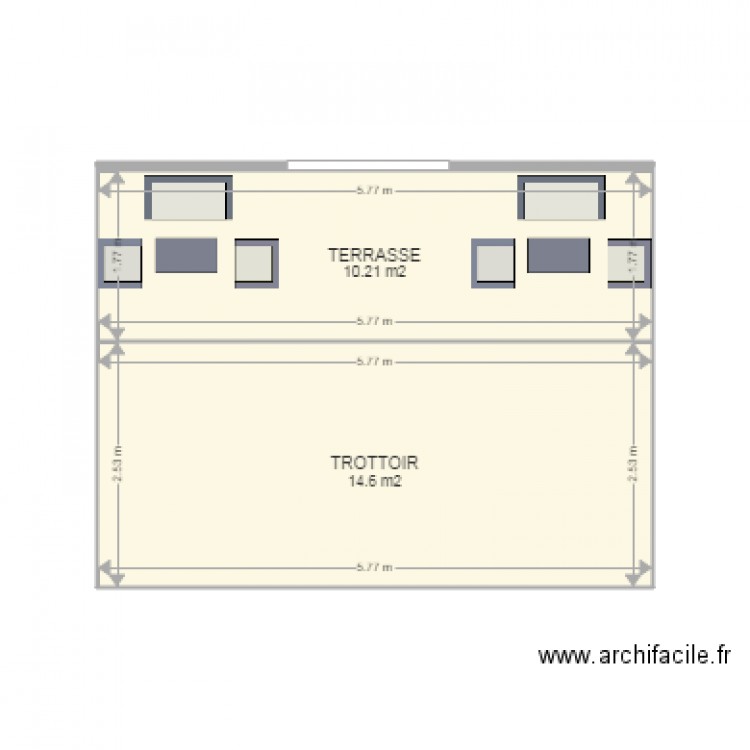 TERRASSE LE NEWS. Plan de 0 pièce et 0 m2