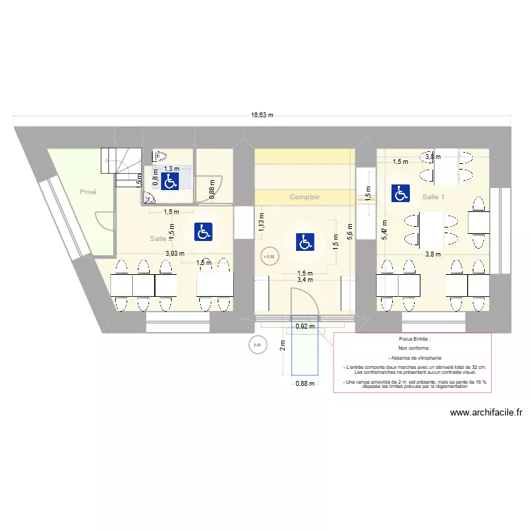 Maison GRIMAUD AV Travaux. Plan de 0 pièce et 0 m2