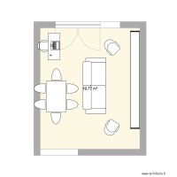 Aménagement Salon 20m2