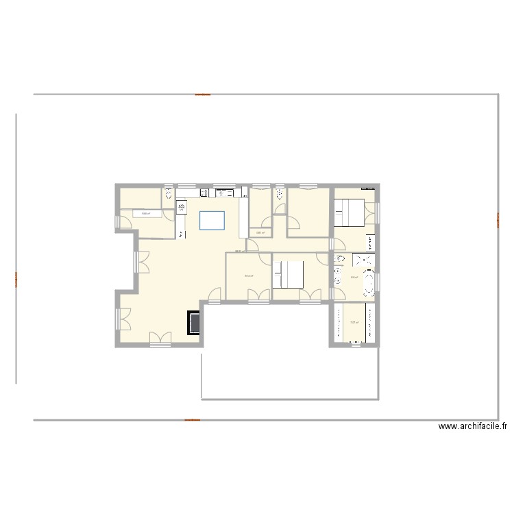 maison V2. Plan de 0 pièce et 0 m2