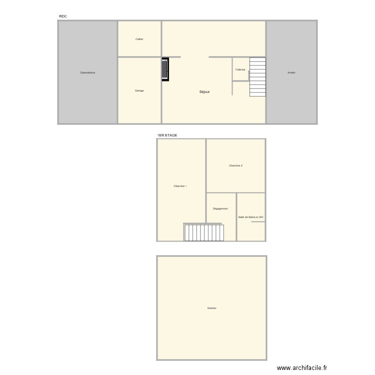 HOTTIAUX. Plan de 0 pièce et 0 m2