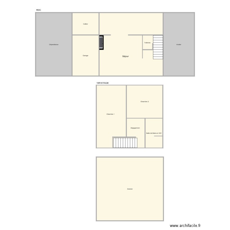 HOTTIAUX. Plan de 0 pièce et 0 m2