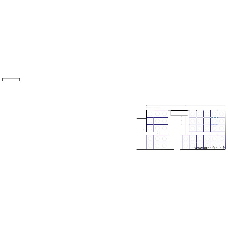 Disposition tables Chateau de Beauregard. Plan de 0 pièce et 0 m2