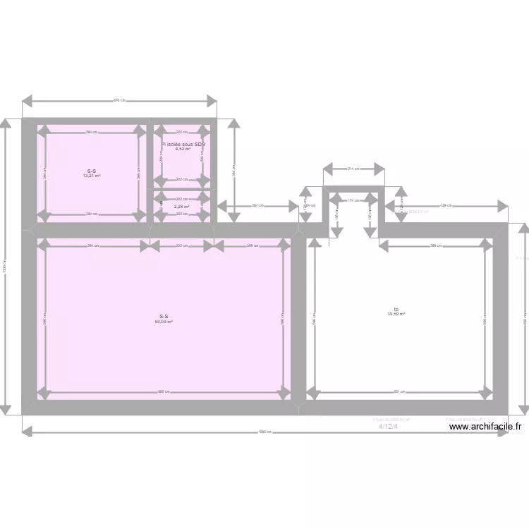 INDIVISION ST MARTIN. Plan de 