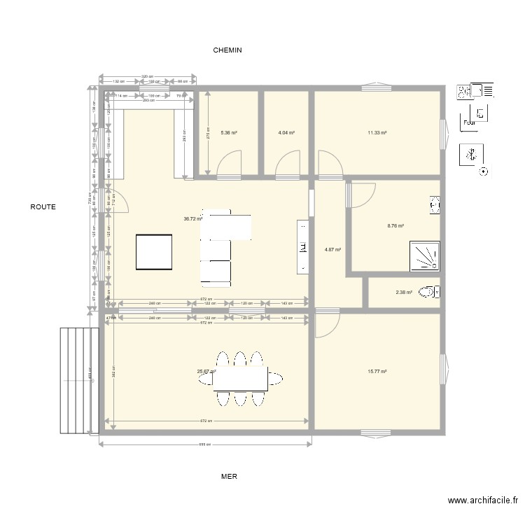 voilà5. Plan de 0 pièce et 0 m2