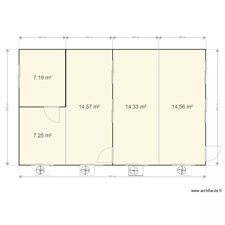 SCIERIE DOLOMIEU. Plan de 