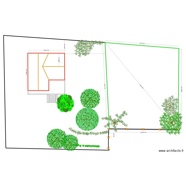 Elisabeth Terrain. Plan de 0 pièce et 0 m2