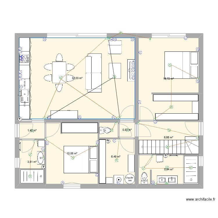 sombsthay. Plan de 0 pièce et 0 m2