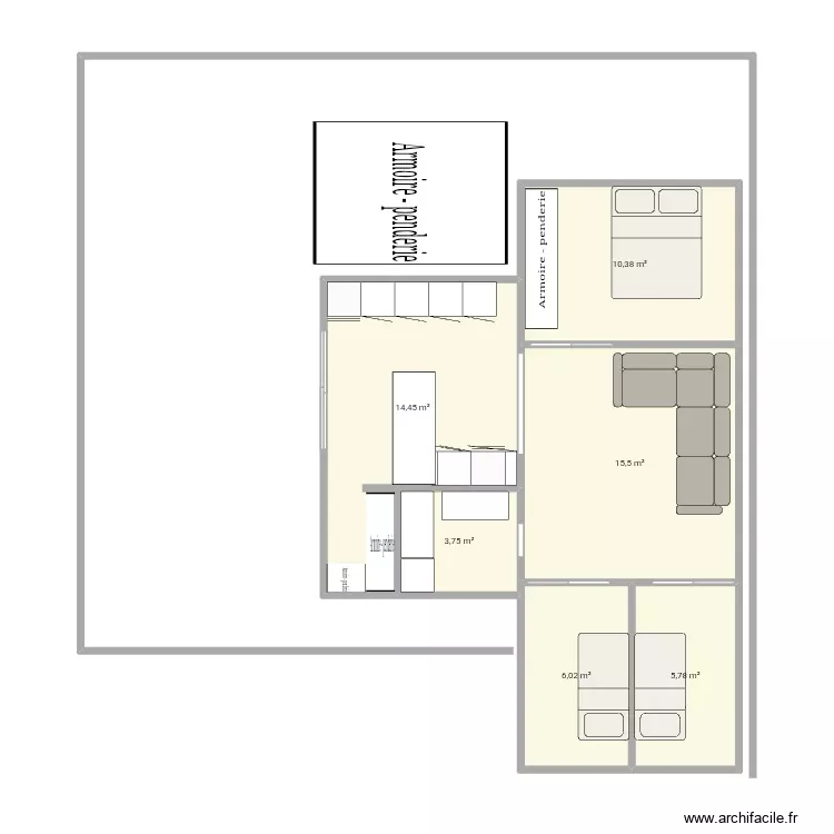 ttt. Plan de 7 Pièces et 198 m² ttt. Plan de 7 Pièces et 198 m²