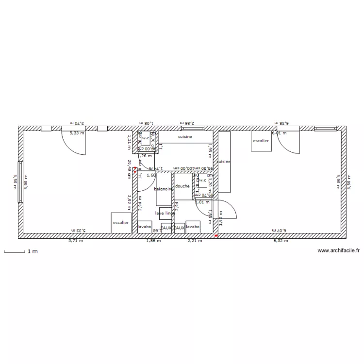 grange. Plan de 