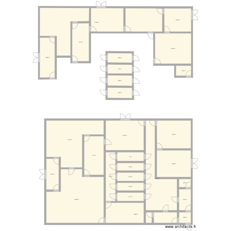 Plan de cuisine ETDC . Plan de 0 pièce et 0 m2