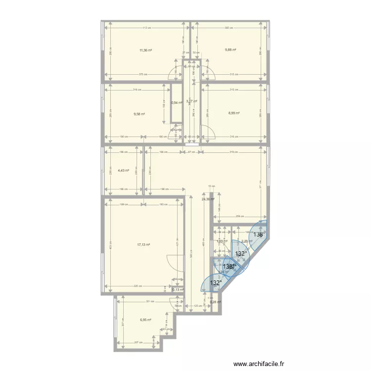 T7 Bellefontaine. Plan de T7 Bellefontaine. Plan de