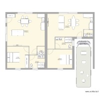 Plan maison mitoyenne 2