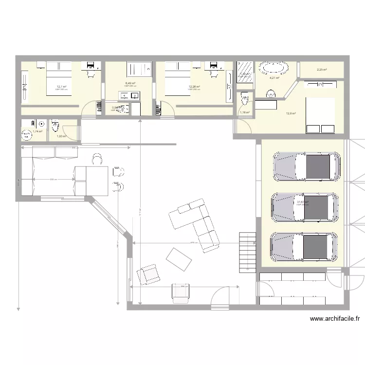 StSulpiceV3. Plan de 