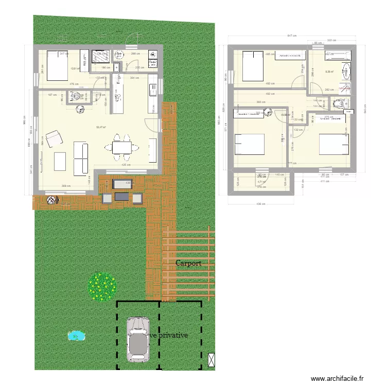 St P&egrave;re5. Plan de 