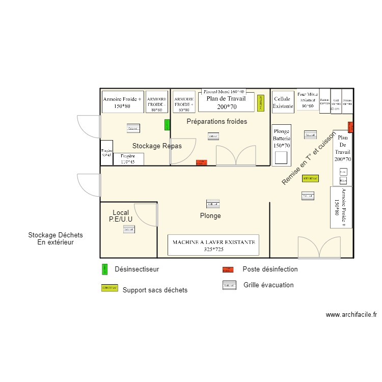 LES SAULNES FPV PRODUCTION SUR PLACE. Plan de 0 pièce et 0 m2