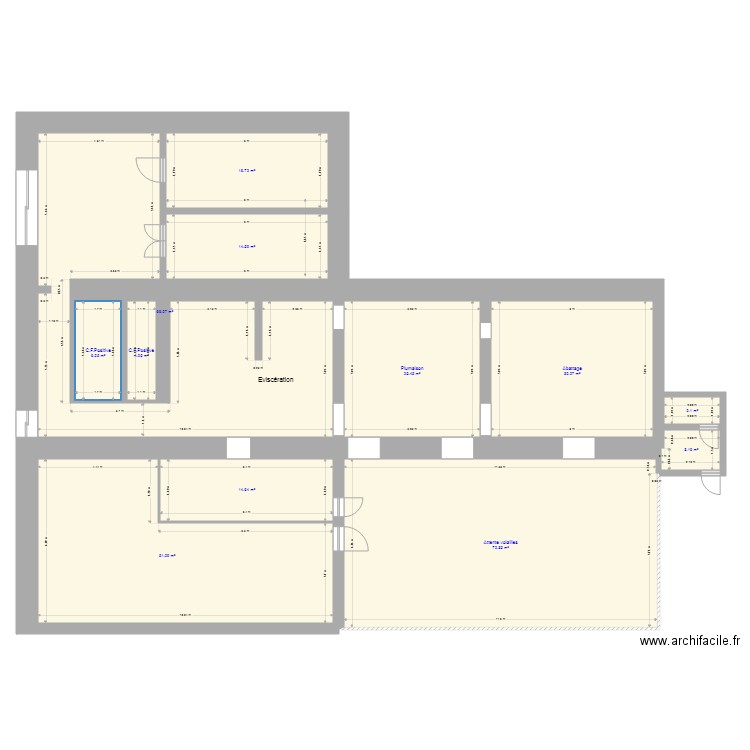 Boyer 001. Plan de 0 pièce et 0 m2