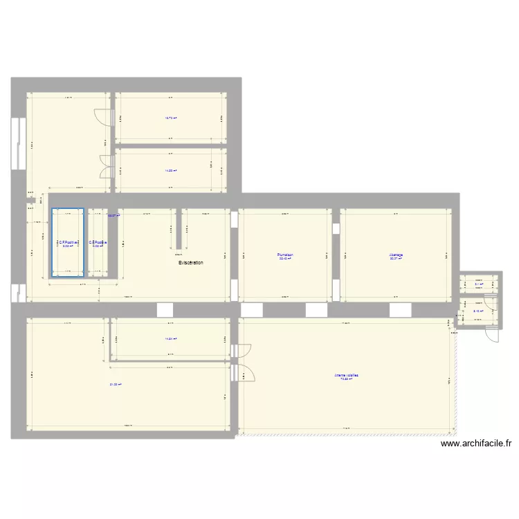 Boyer 001. Plan de Boyer 001. Plan de