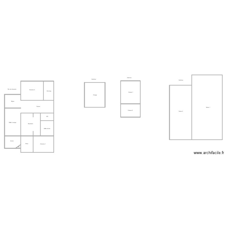 WAGNON. Plan de 0 pièce et 0 m2