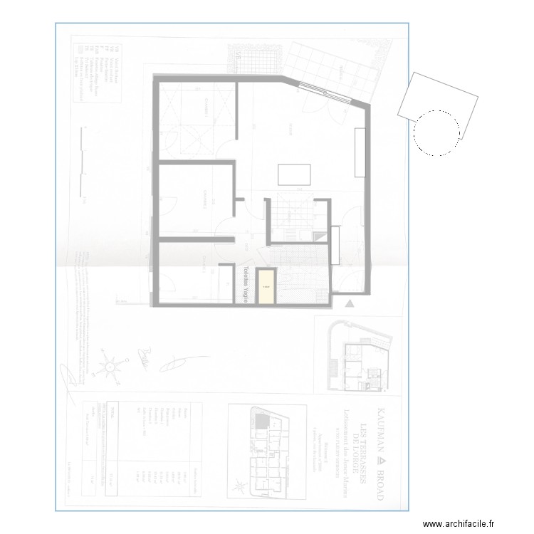 JGK. Plan de 0 pièce et 0 m2