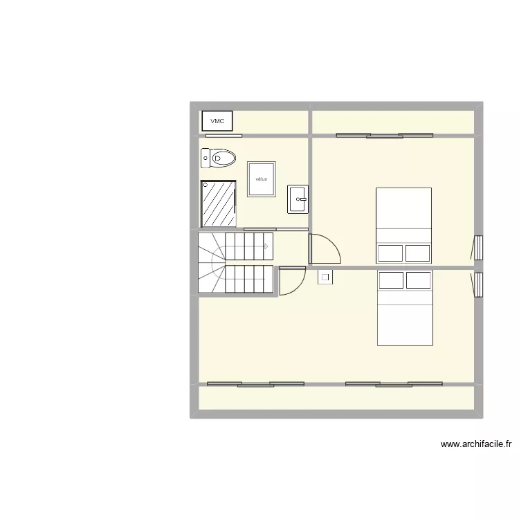 HIMBERT &eacute;tage. Plan de 