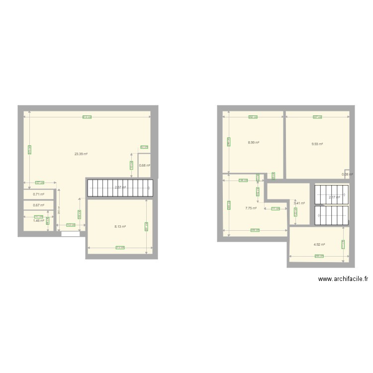 Maison Hameaux V2. Plan de 0 pièce et 0 m2