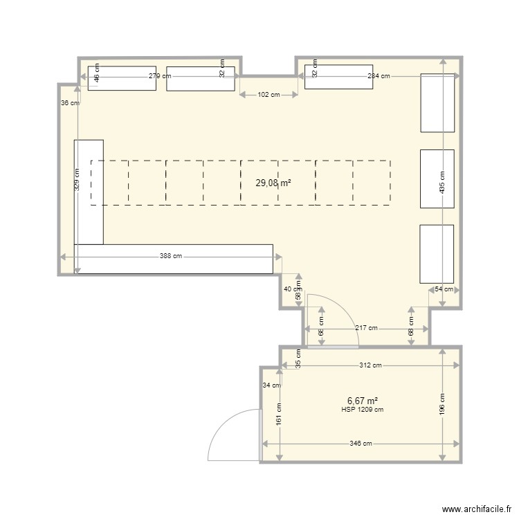 Salle Blanche SYVACO V2. Plan de 0 pièce et 0 m2