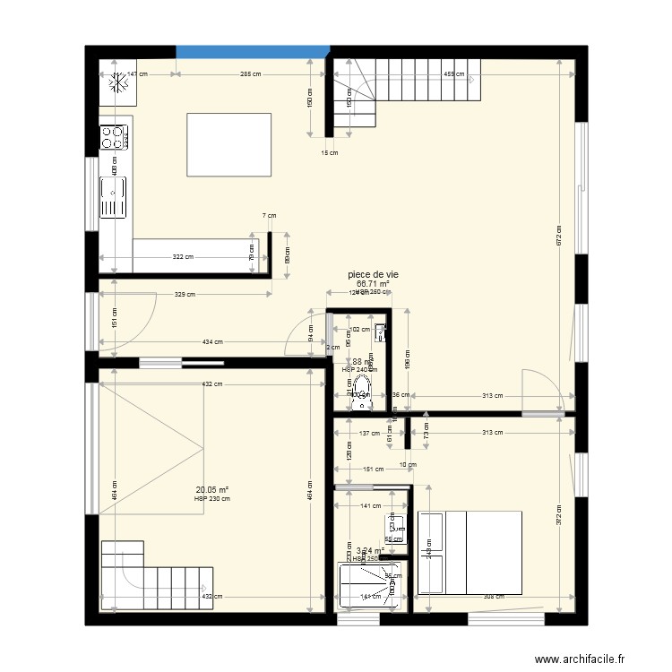 proposition plan futur rdc 5. Plan de 0 pièce et 0 m2