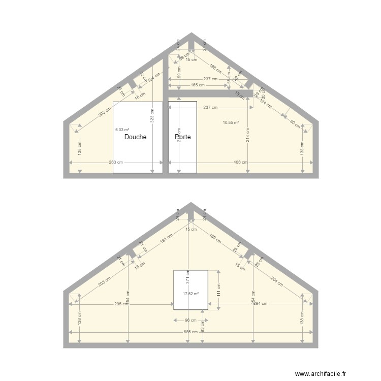 Gîte Plan Murs. Plan de 0 pièce et 0 m2