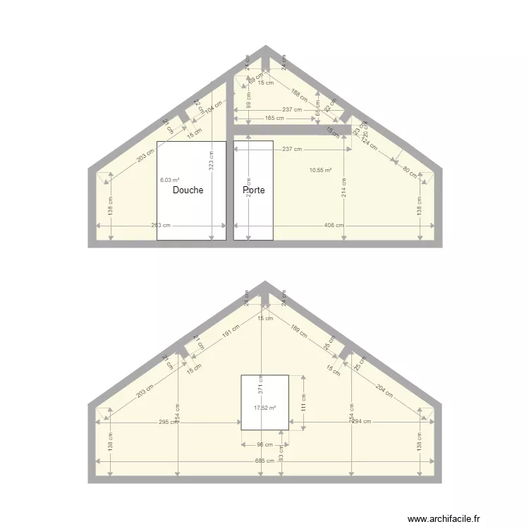 Gîte Plan Murs. Plan de Gîte Plan Murs. Plan de