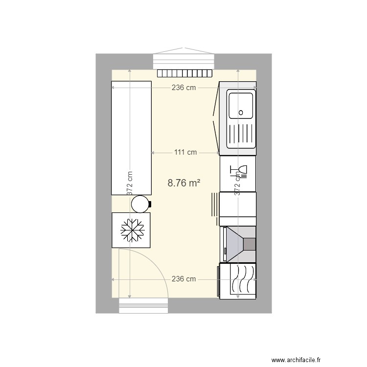 cuisine. Plan de 0 pièce et 0 m2