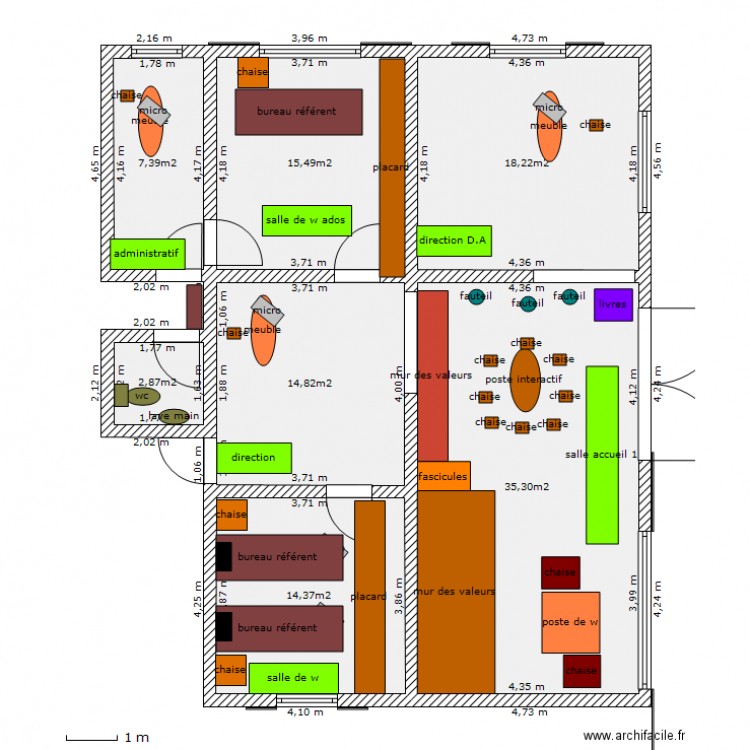 dyali ***. Plan de 0 pièce et 0 m2