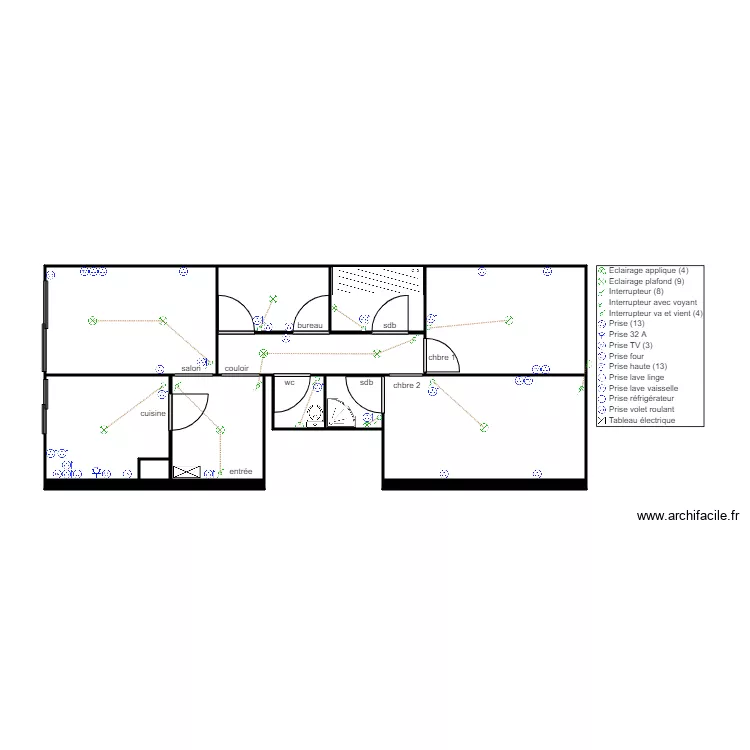 appart frejus. Plan de appart frejus. Plan de