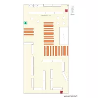 Implantation site march&eacute; de No&euml;l 2022 chapiteau