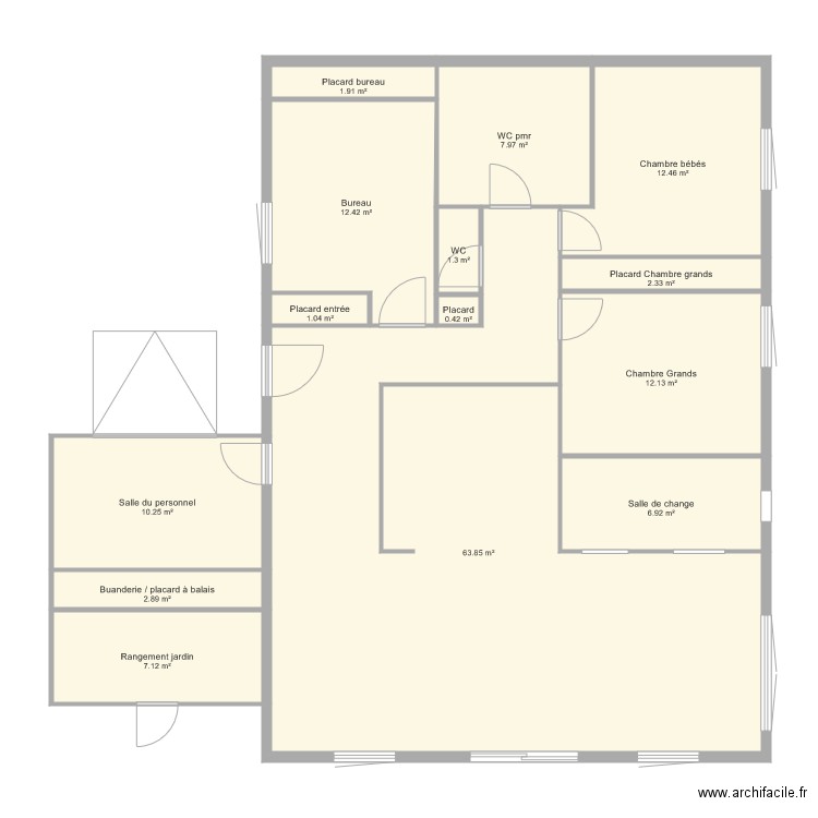 Maison Congénies plan modif simples 1. Plan de 0 pièce et 0 m2