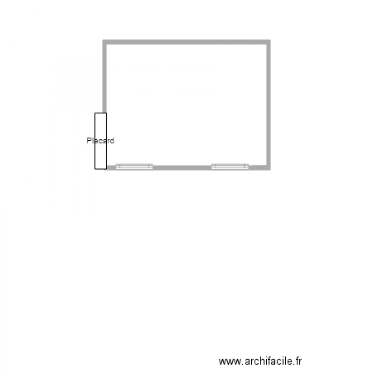 Chambrebb. Plan de 0 pièce et 0 m2