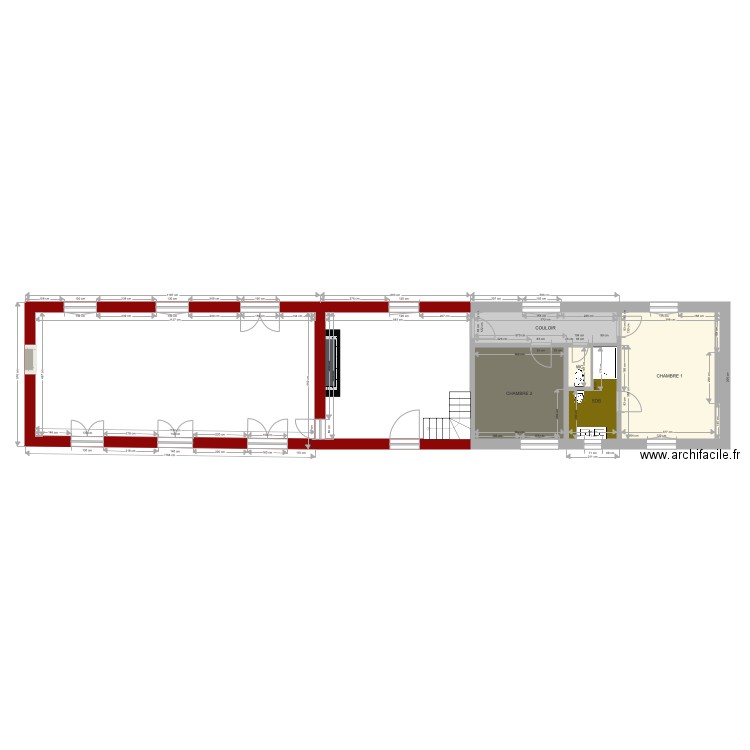 SERVOLLE Projet 1. Plan de 0 pièce et 0 m2