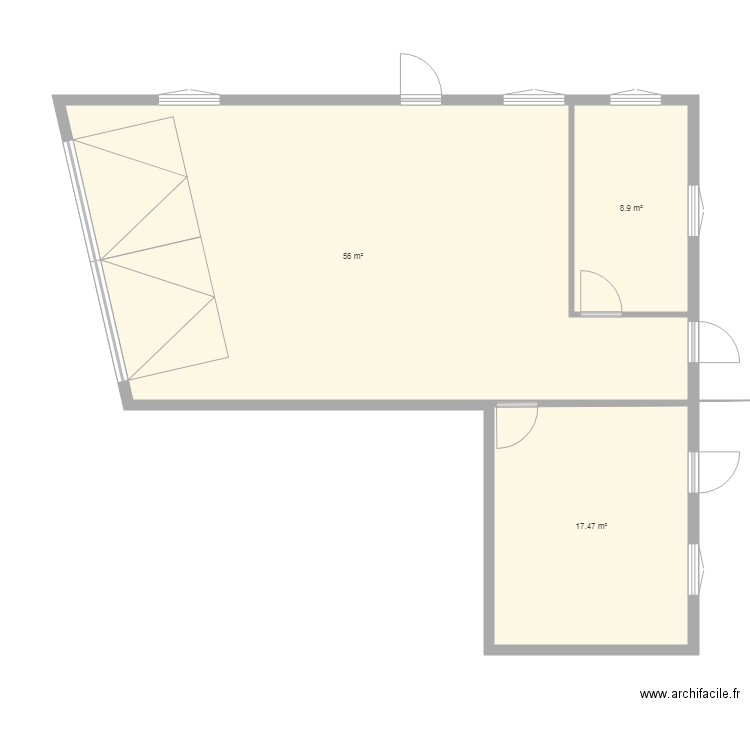 garage. Plan de 0 pièce et 0 m2
