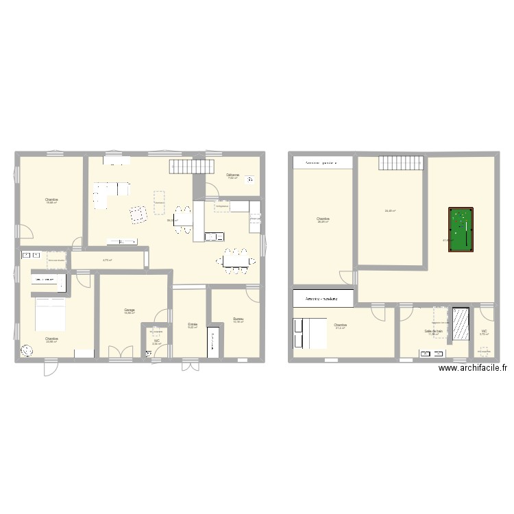 maison gervaise. Plan de 0 pièce et 0 m2