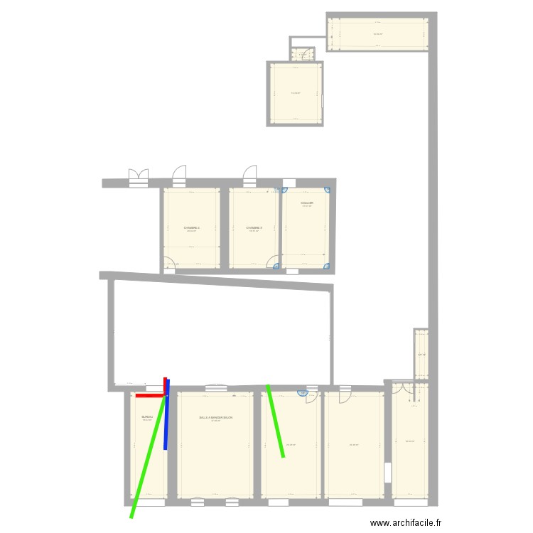 RDC rectifié 8 novembre 2020. Plan de 0 pièce et 0 m2