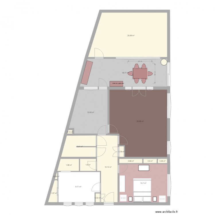 LABBEY 3. Plan de 0 pièce et 0 m2