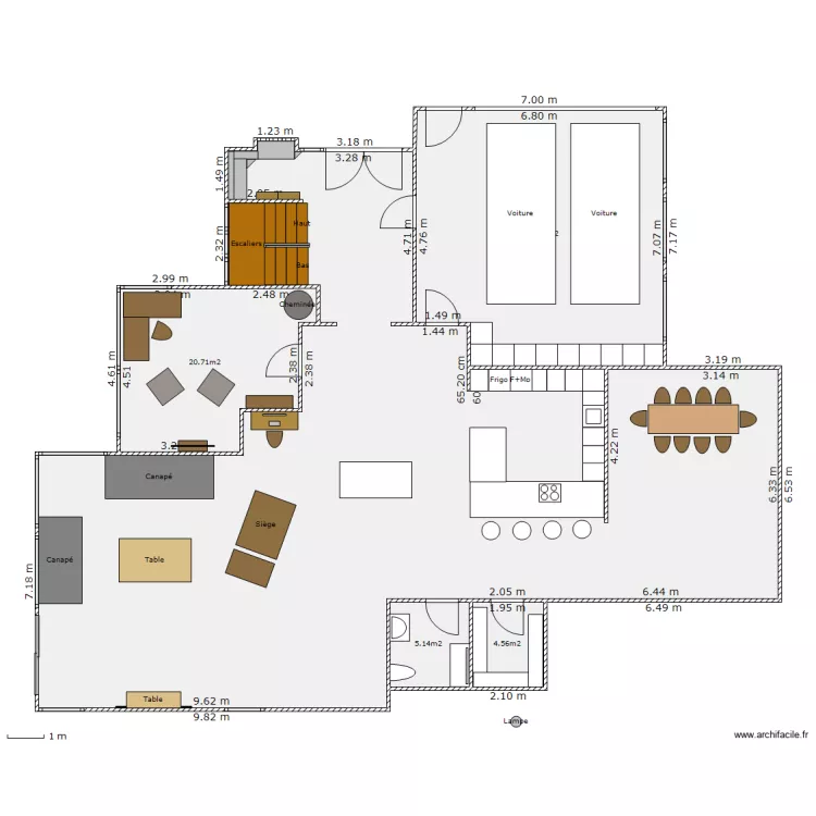 Houzz, Rez-de-Chausée. Plan de Houzz, Rez-de-Chausée. Plan de