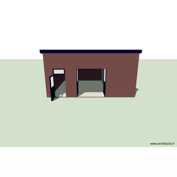 ABRI JARDIN. Plan de 3 Pièces et 30 m² ABRI JARDIN. Plan de 3 Pièces et 30 m²