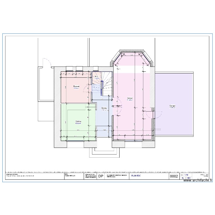 maison electrique. Plan de 0 pièce et 0 m2