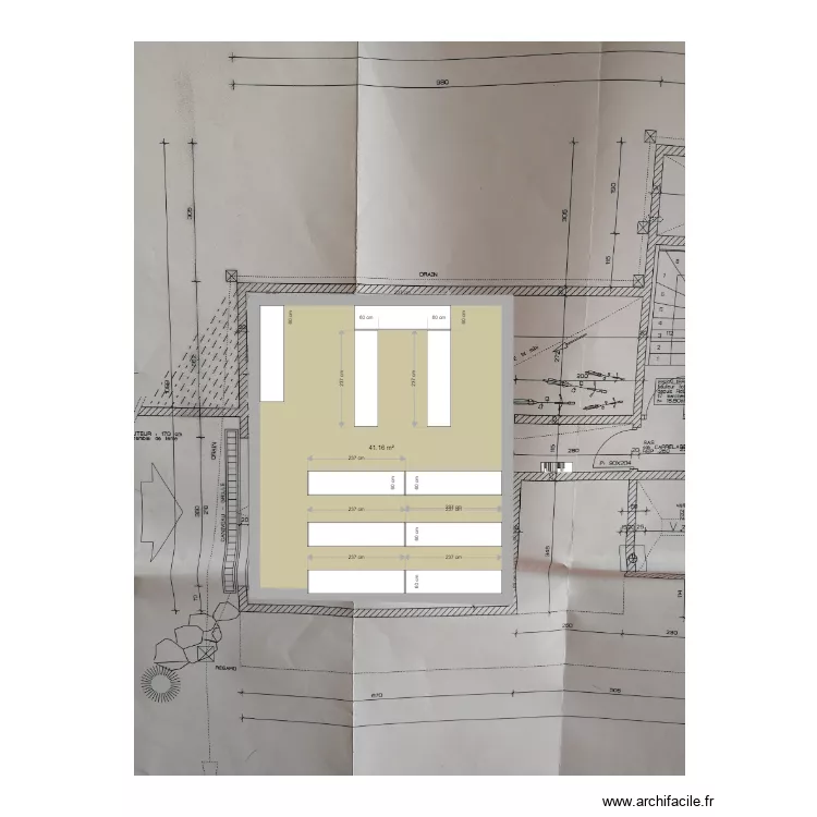 plan sous sol. Plan de plan sous sol. Plan de