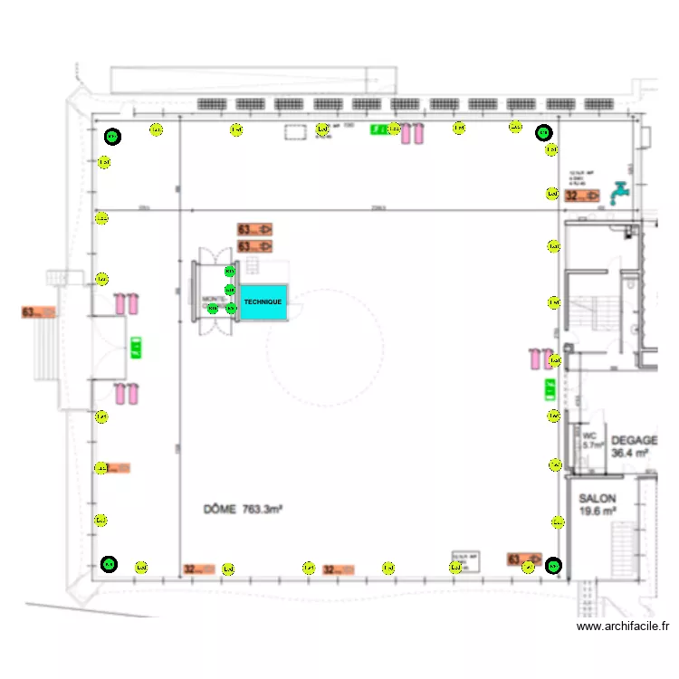 WEF Sicli Offre moyenne. Plan de 