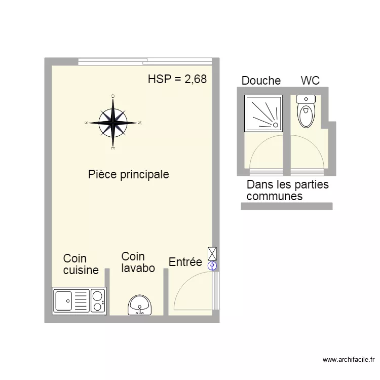 4 Plante. Plan de 